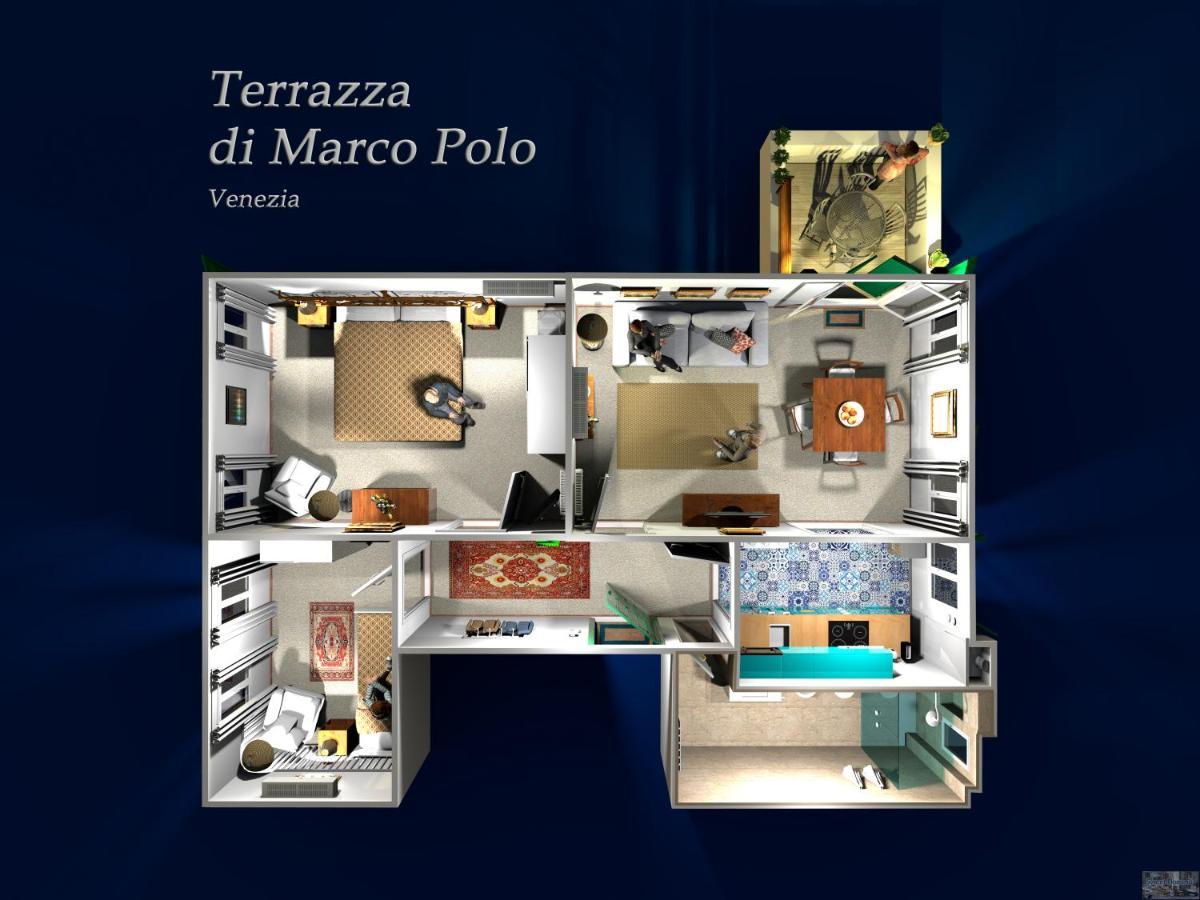Ca' Terrazza Di Marco Polo Apartment Venesia Bagian luar foto